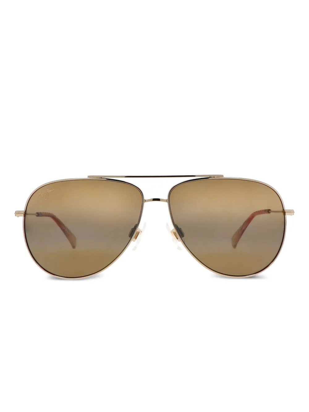 Maui Jim Hau'oli メタルフレーム サングラス - グレー Maui Jim Hau'oli メタルフレーム サングラス - グレー