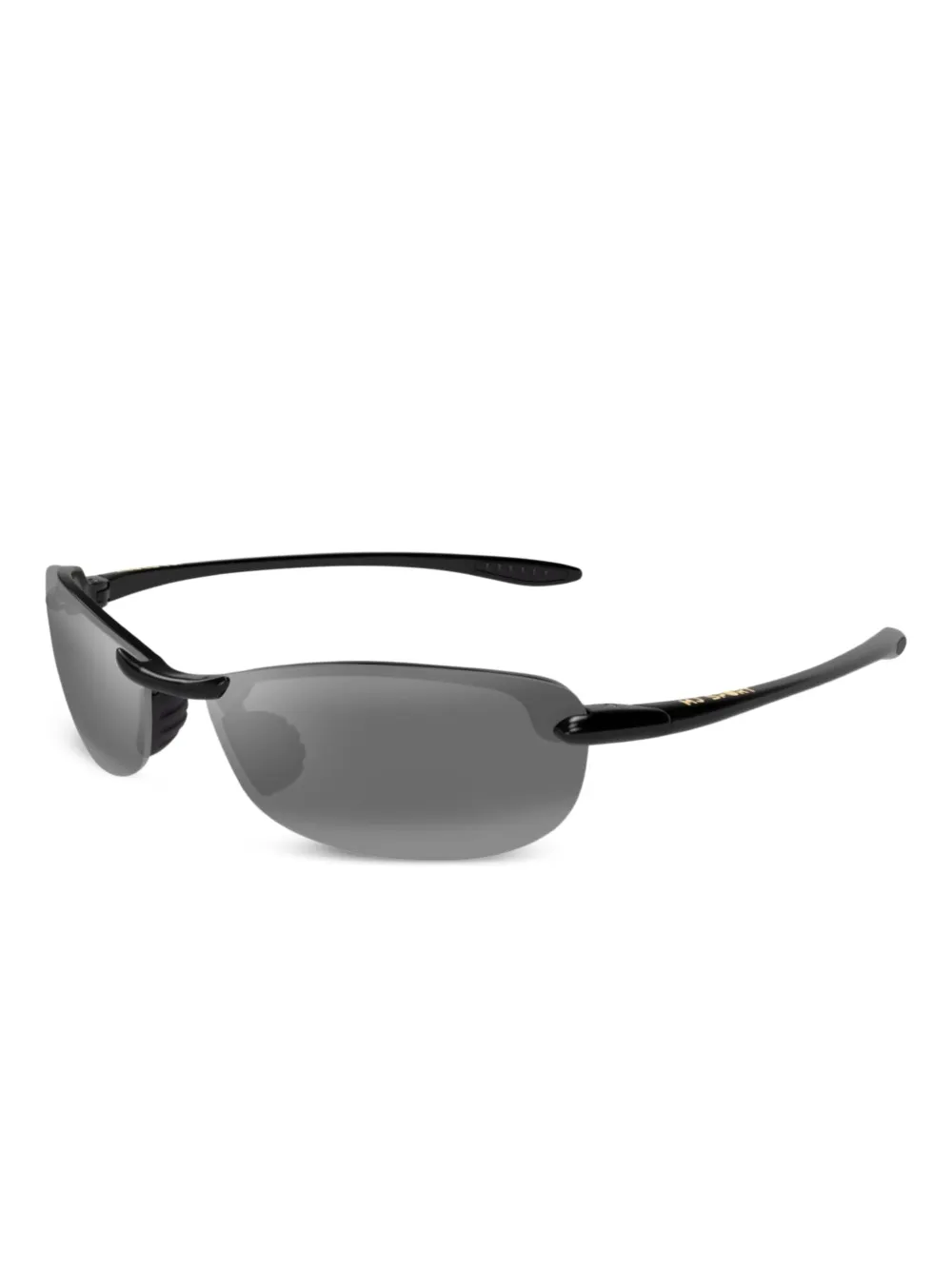 Maui Jim Makaha rimless sunglasses Zwart