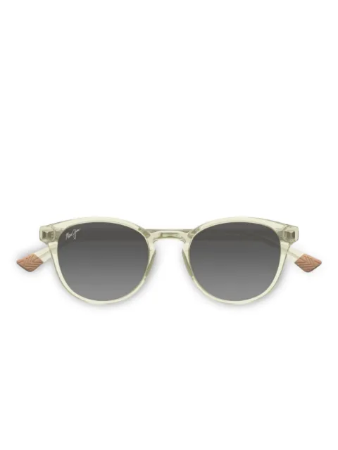 Maui Jim Hiehie patterned-frame round sunglasses