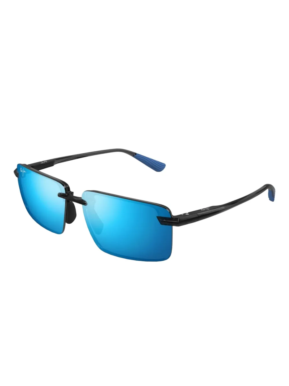 Maui Jim Laulima square sunglasses Zwart