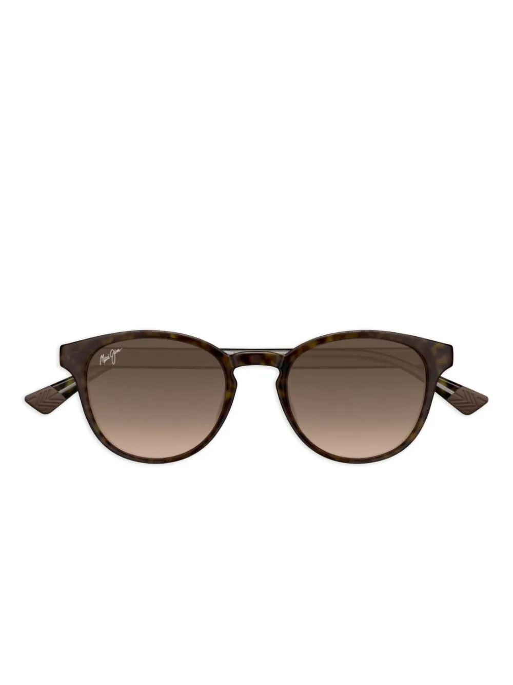 Maui Jim Hiehie round-frame tortoiseshell sunglasses Bruin