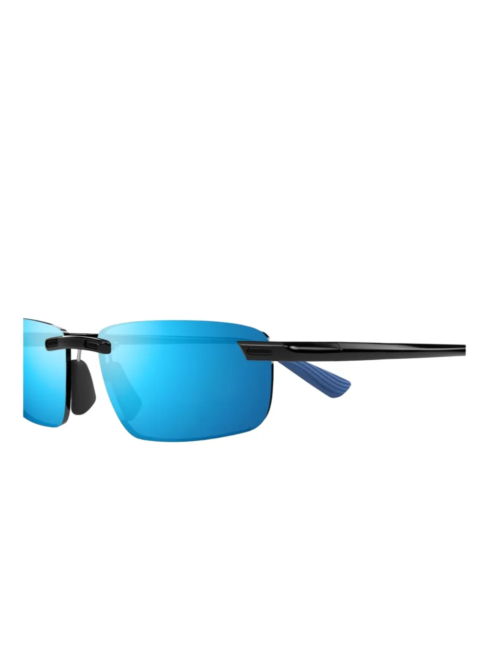 Maui Jim Ilikou rimless sunglasses Zwart