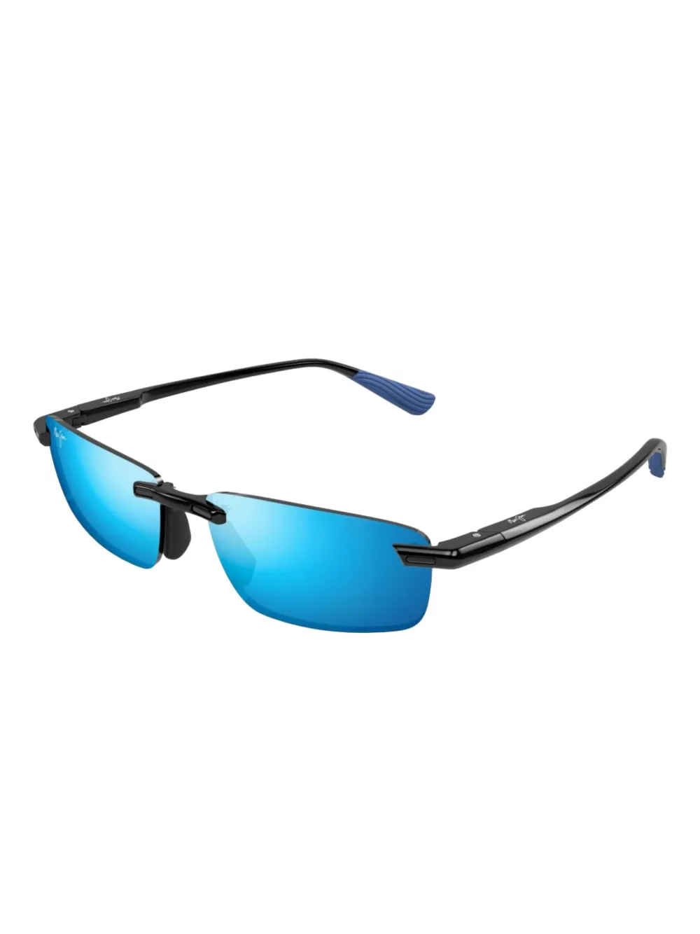 Maui Jim Ilikou rimless sunglasses Zwart