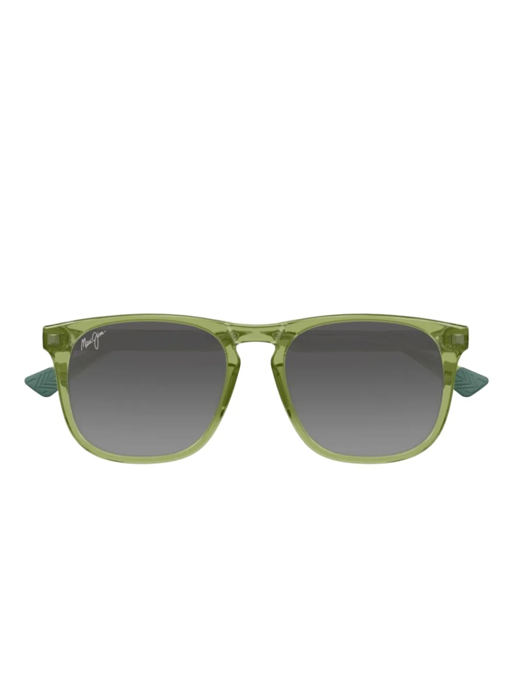 Maui Jim Kupaa zonnebril met vierkant montuur Groen