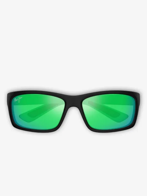 Maui Jim lentes de sol con armazón rectangular