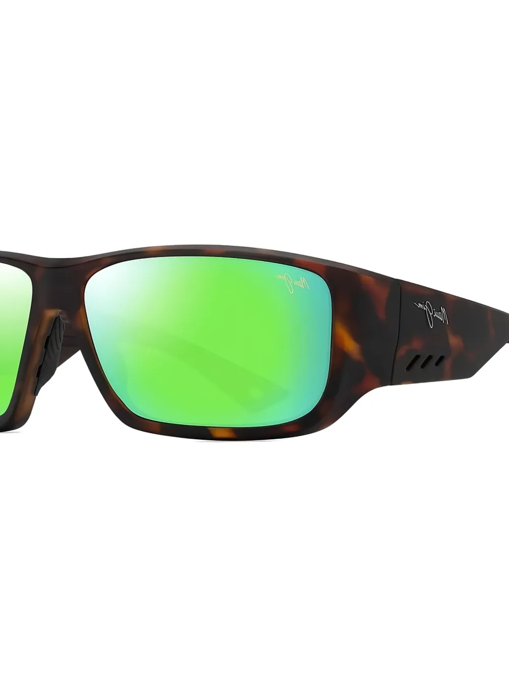 Maui Jim Keha zonnebril met rechthoekig montuur - Bruin