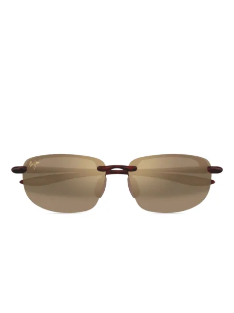 Maui Jim rimless oval-frame sunglasses