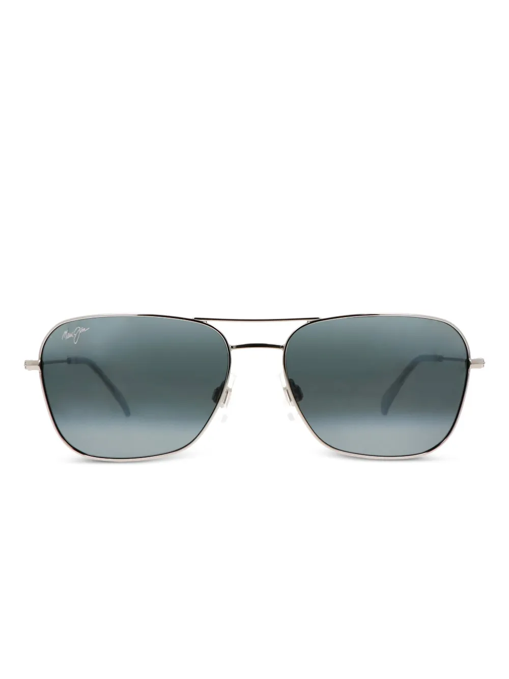 Maui Jim Na'auao パイロット サングラス - シルバートーン Maui Jim Na'auao パイロット サングラス - シルバートーン