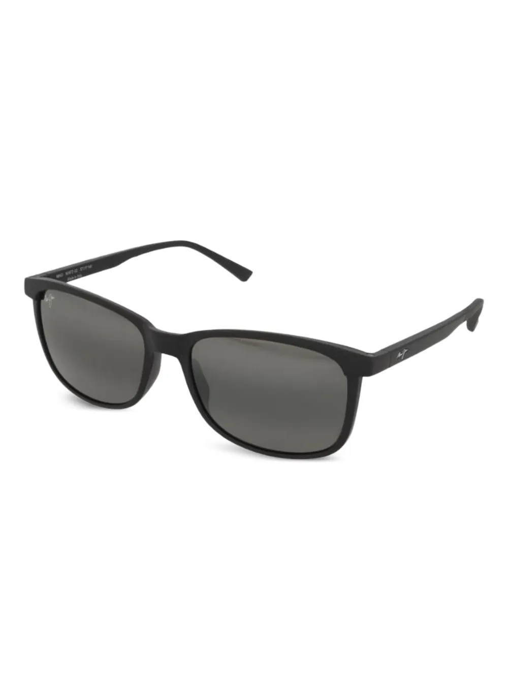 Maui Jim Hulili スクエアフレーム サングラス - ブラック Maui Jim Hulili スクエアフレーム サングラス - ブラック