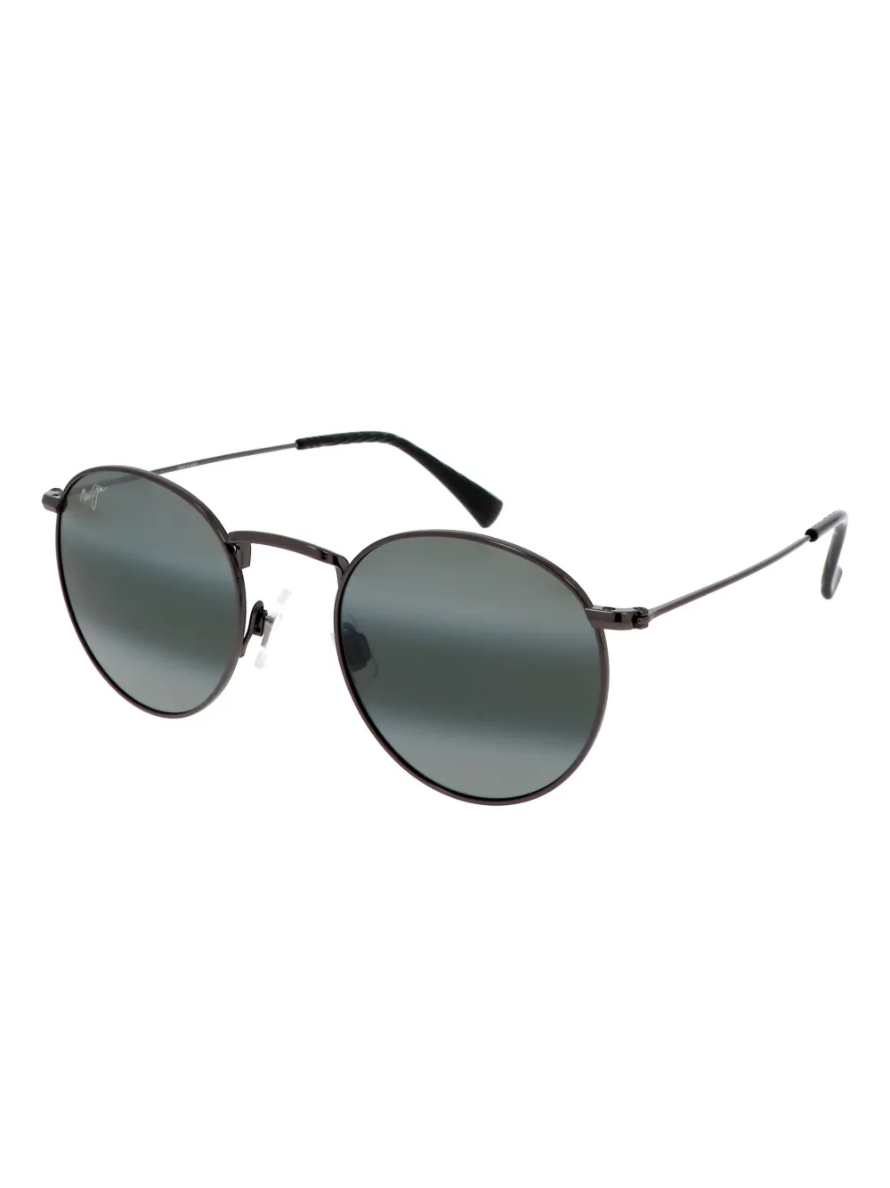 Maui Jim Pukaua zonnebril met rond montuur - Grijs