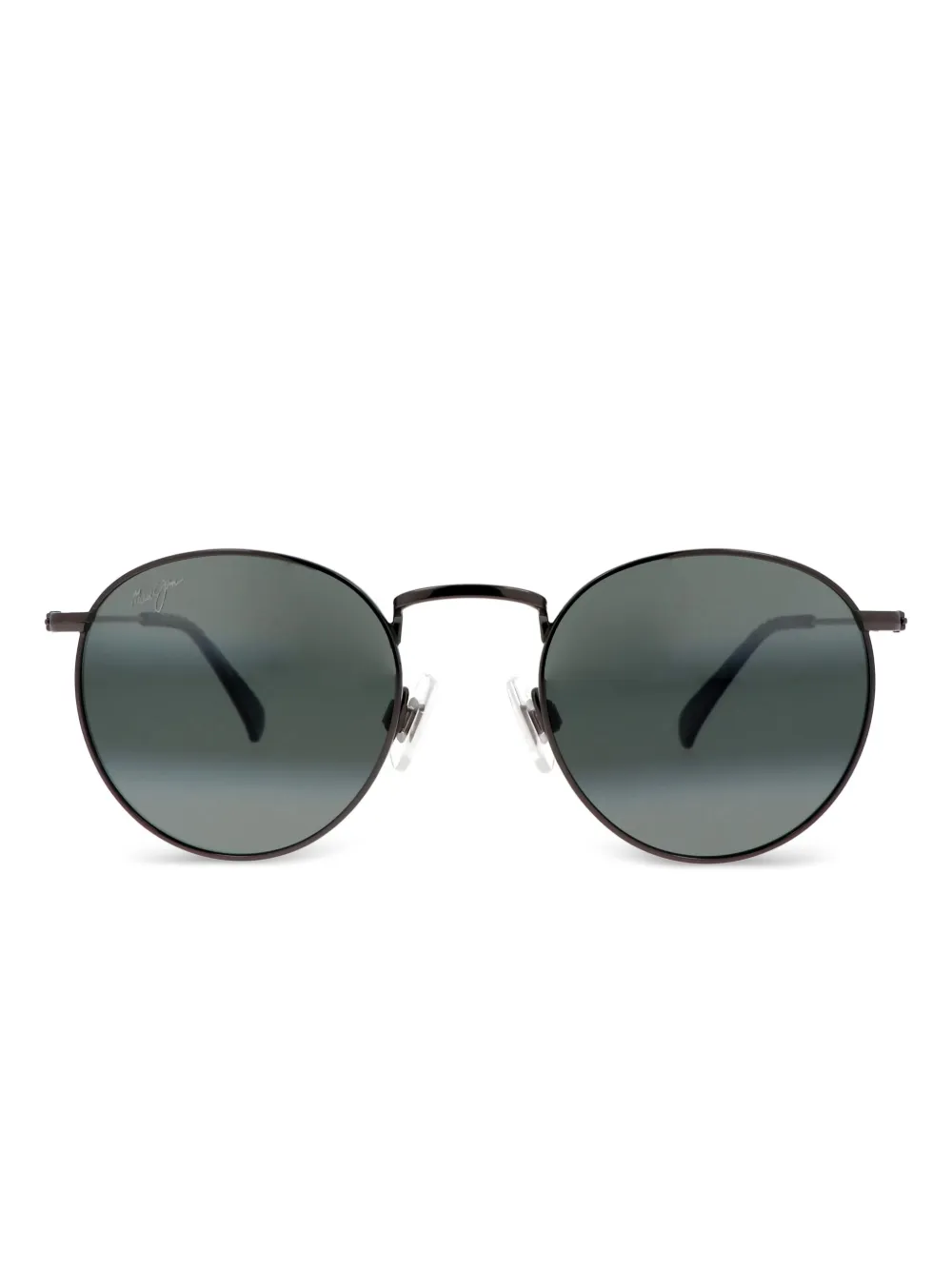 Maui Jim Pukaua ラウンドフレーム サングラス - グレー Maui Jim Pukaua ラウンドフレーム サングラス - グレー