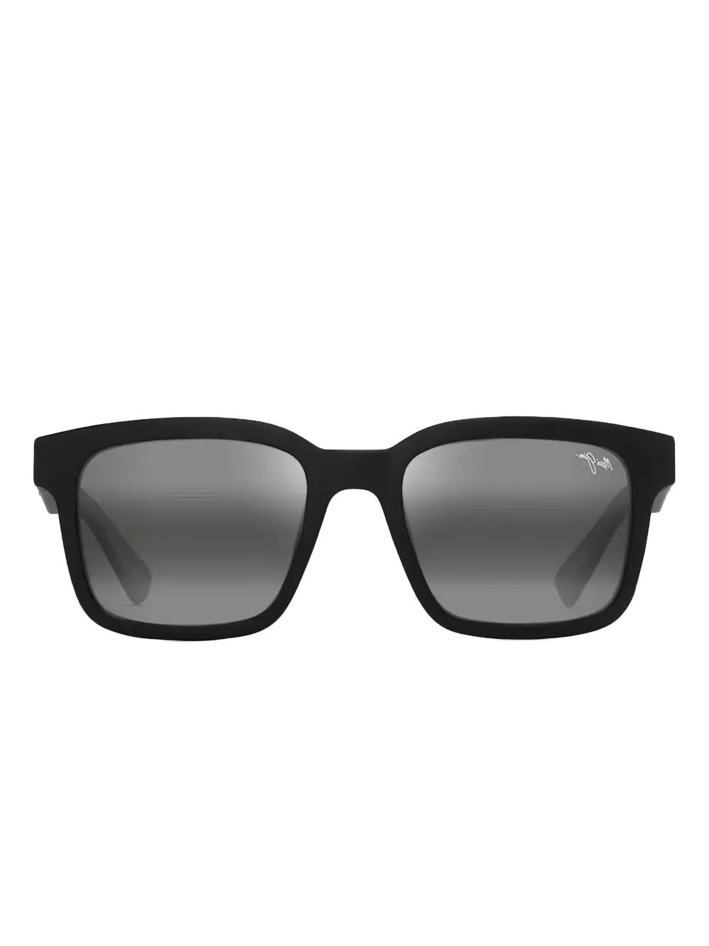 Maui Jim ‘Ōpiopio Asian Fit rectangle-frame sunglasses | Black | Image 1