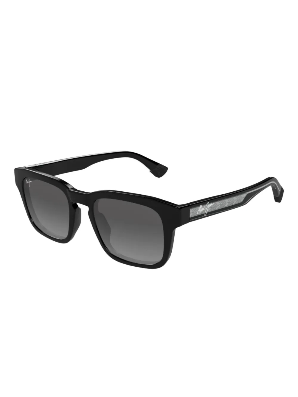 Maui Jim Maluhia zonnebril met vierkant montuur - Zwart