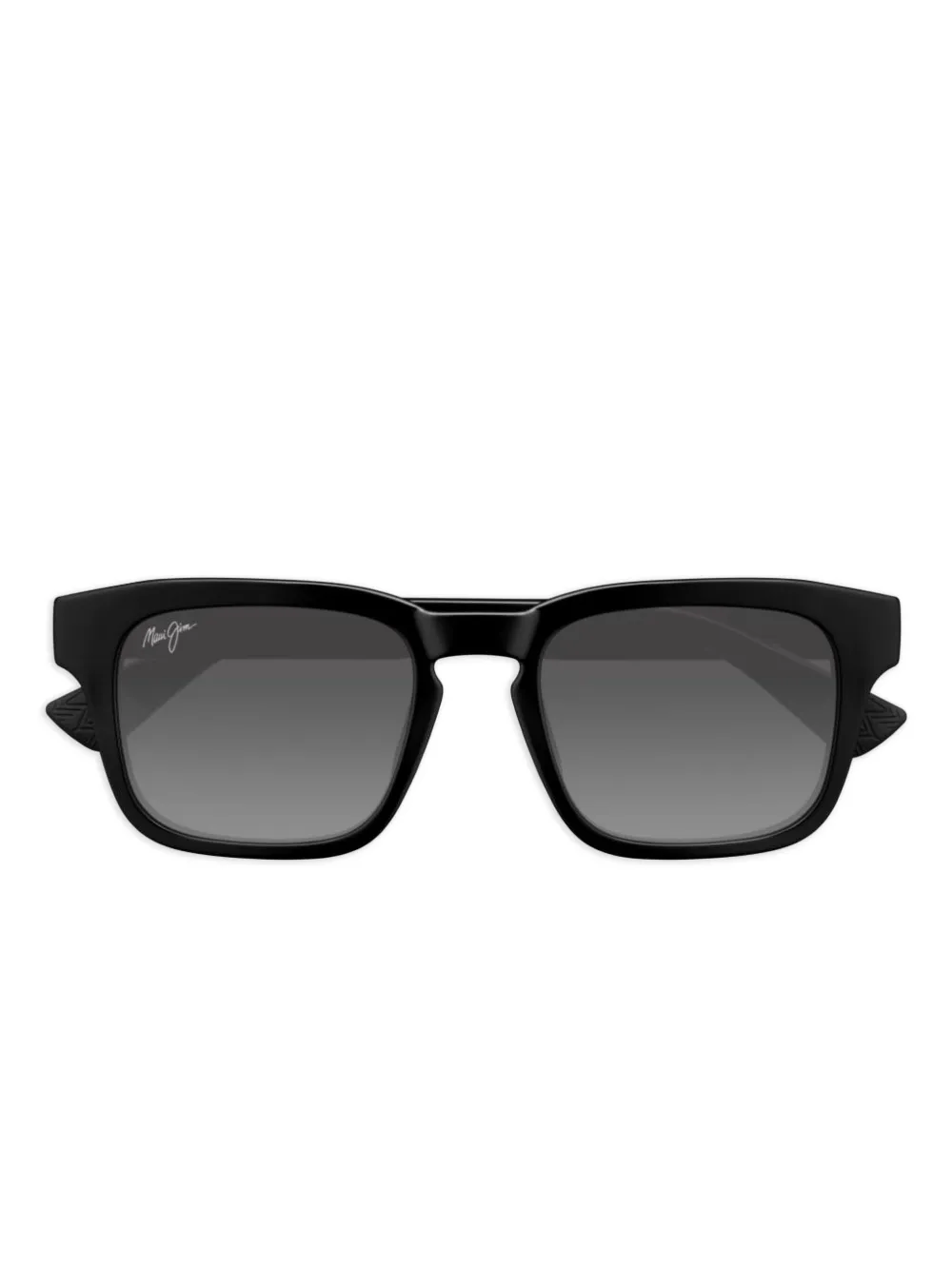 Maui Jim Maluhia zonnebril met vierkant montuur Zwart