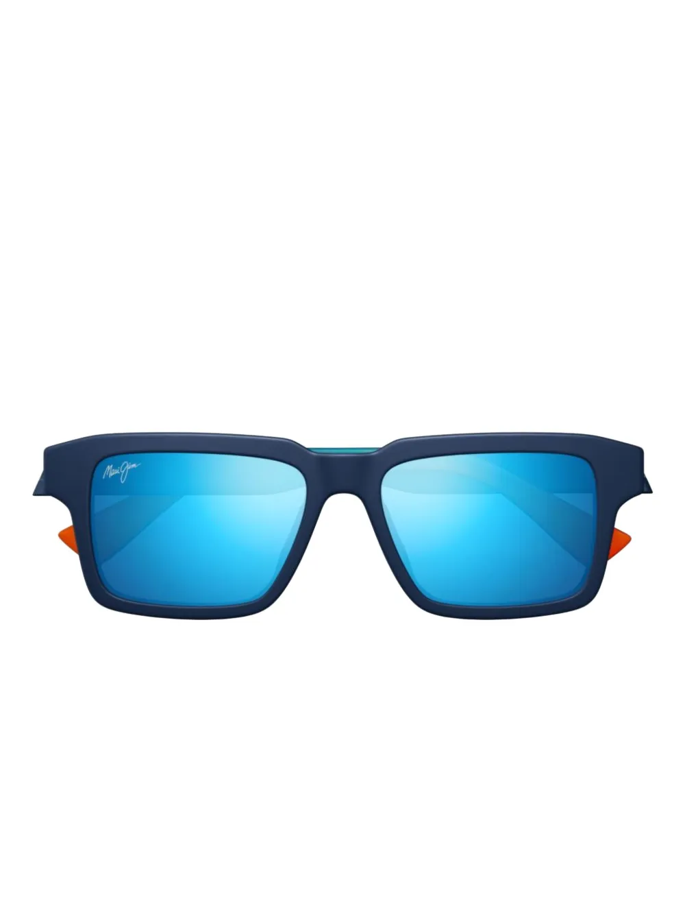 Maui Jim Occhiali da sole Kahiko con montatura Wayfarer - Blu