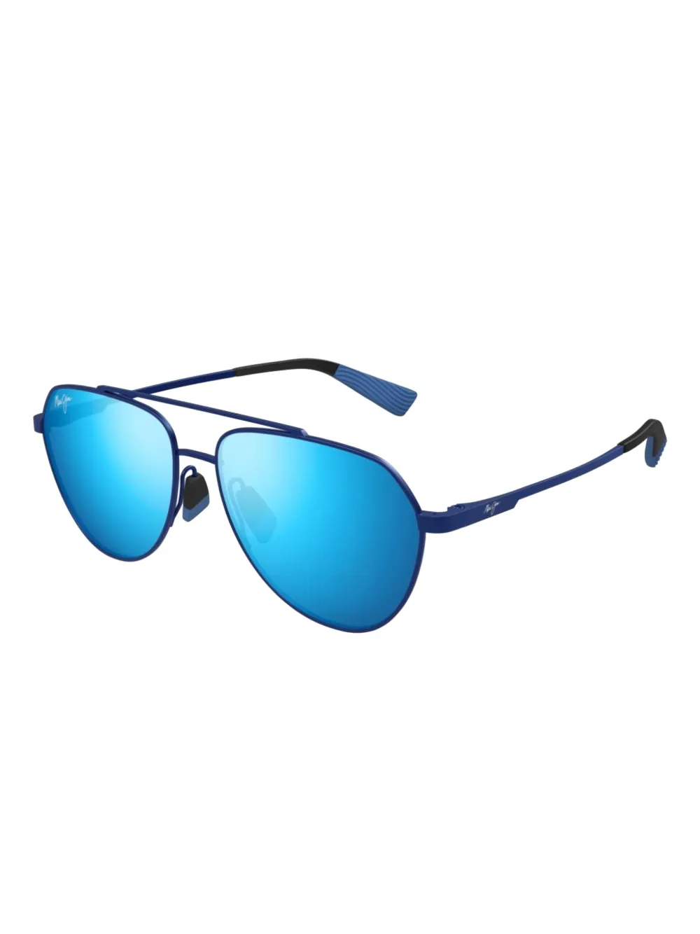 Maui Jim matte blue sunglasses Blauw