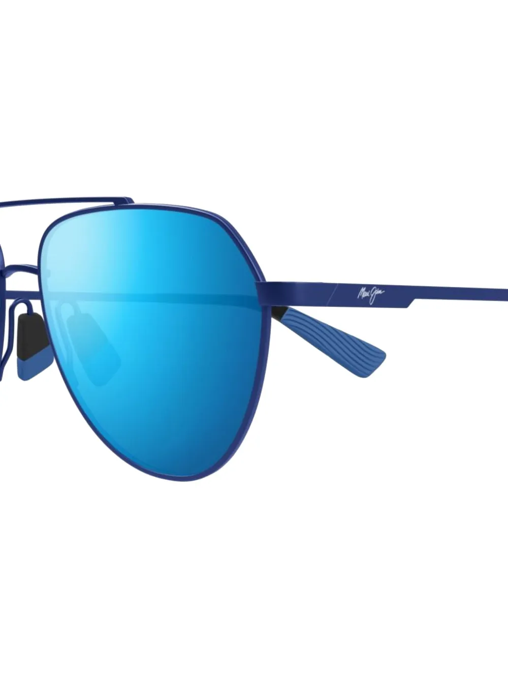Maui Jim matte blue sunglasses Blauw