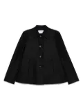 Harris Wharf London virgin wool shirt jacket - Black