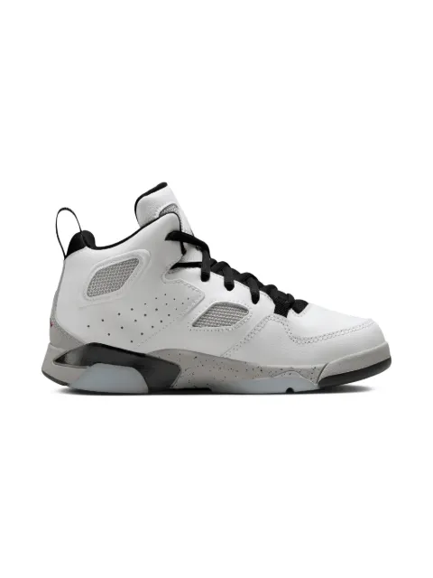 Jordan Kids tenis Flight Club '91 "White/Black/Metallic Silver/Gym Red"