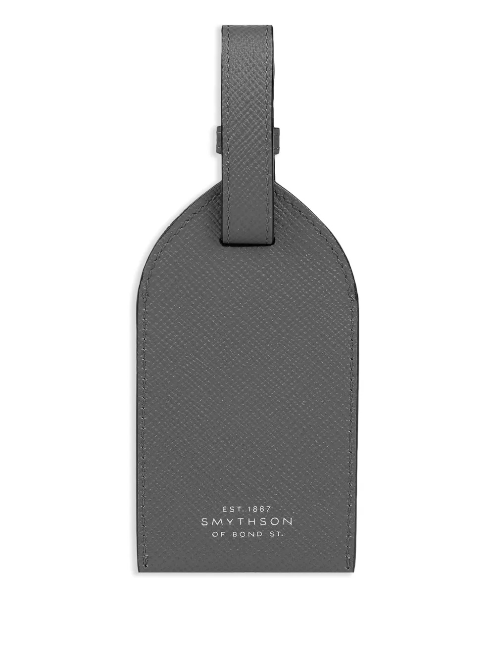 leather luggage tag