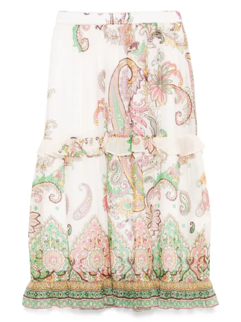 ETRO KIDS falda con estampado de cachemira