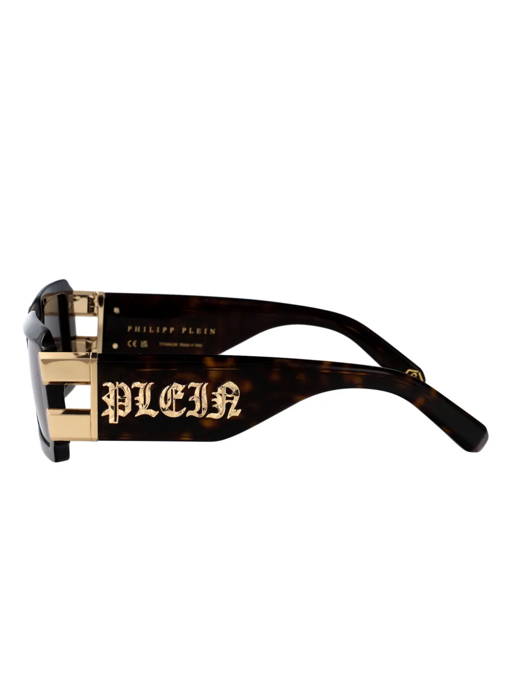 Philipp Plein Eyewear SPP129V0722 HAVANA Zwart