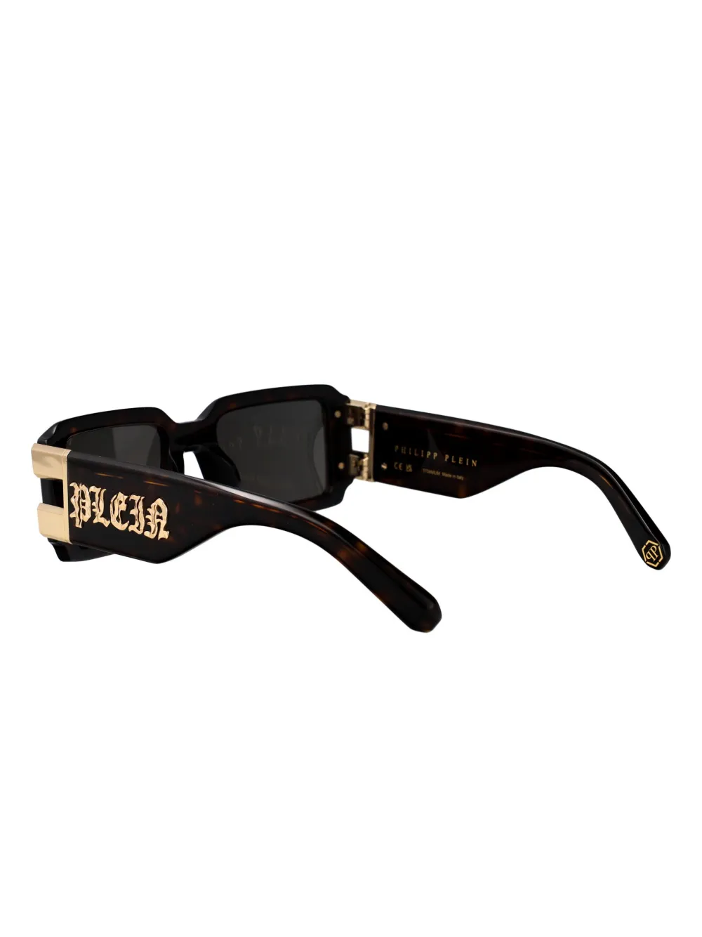Philipp Plein Eyewear SPP129V0722 HAVANA Zwart