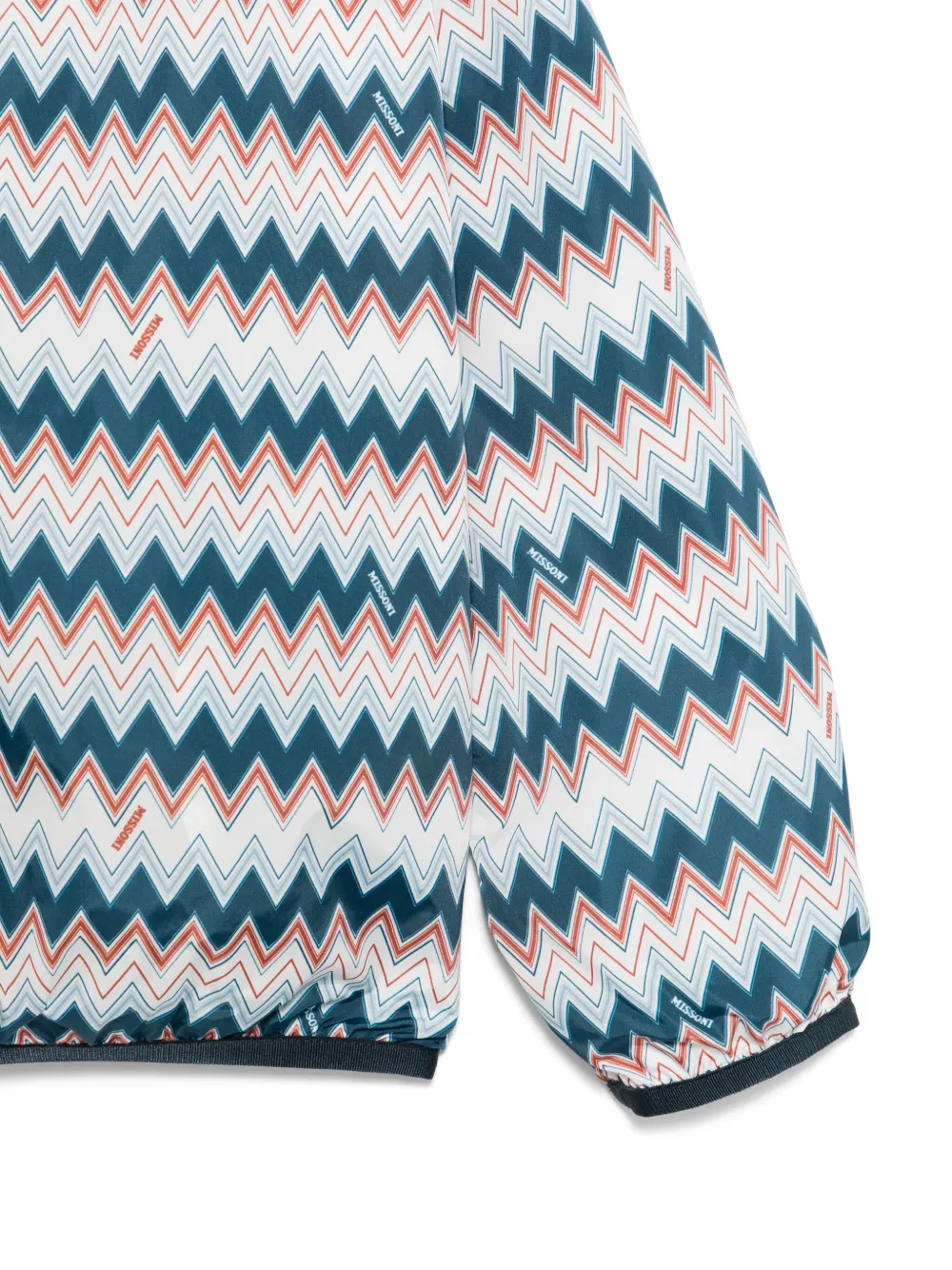 Missoni Kids Jack met zigzag-print Wit