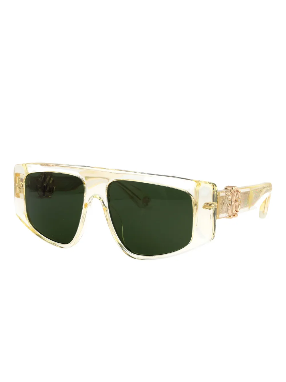 Roberto Cavalli Monogram sunglasses - Geel