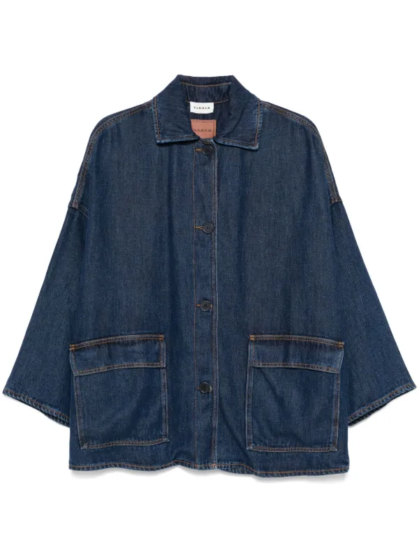 ジャケット PAROSH Women Jackets D400011PIMPY 046 BLUE P.A.R.O.S.H. Pimpy Jacket | Blue | FARFETCH
