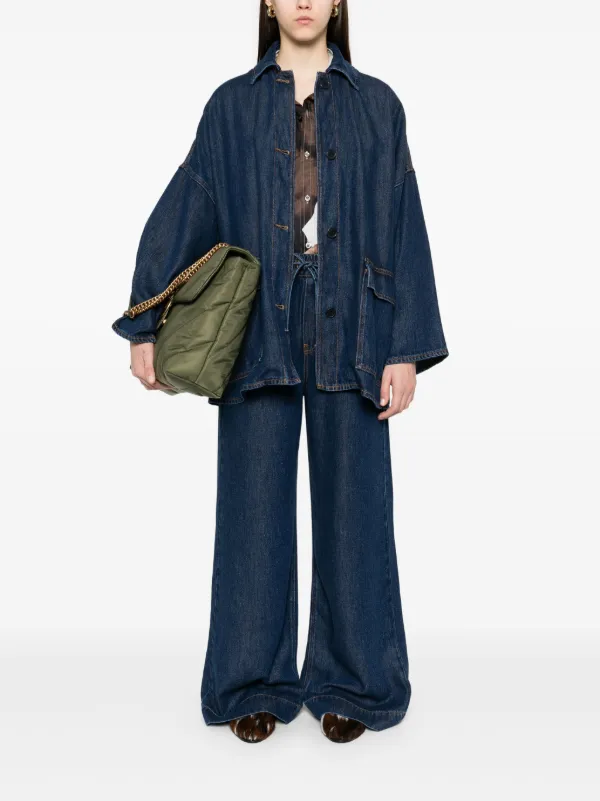 ジャケット PAROSH Women Jackets D400011PIMPY 046 BLUE P.A.R.O.S.H. Pimpy Jacket | Blue | FARFETCH