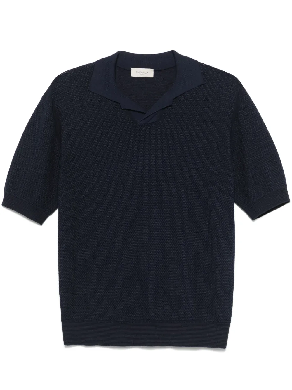 Piacenza Cashmere T-shirt in maglia | blu | Image 1