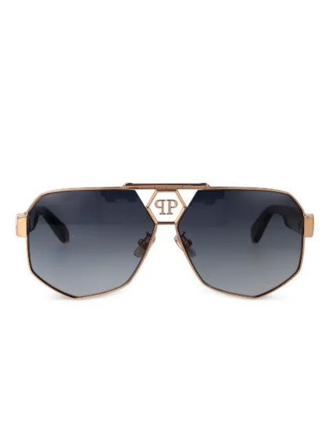 Philipp Plein Eyewear SPP107M08FC GOLD BLACK