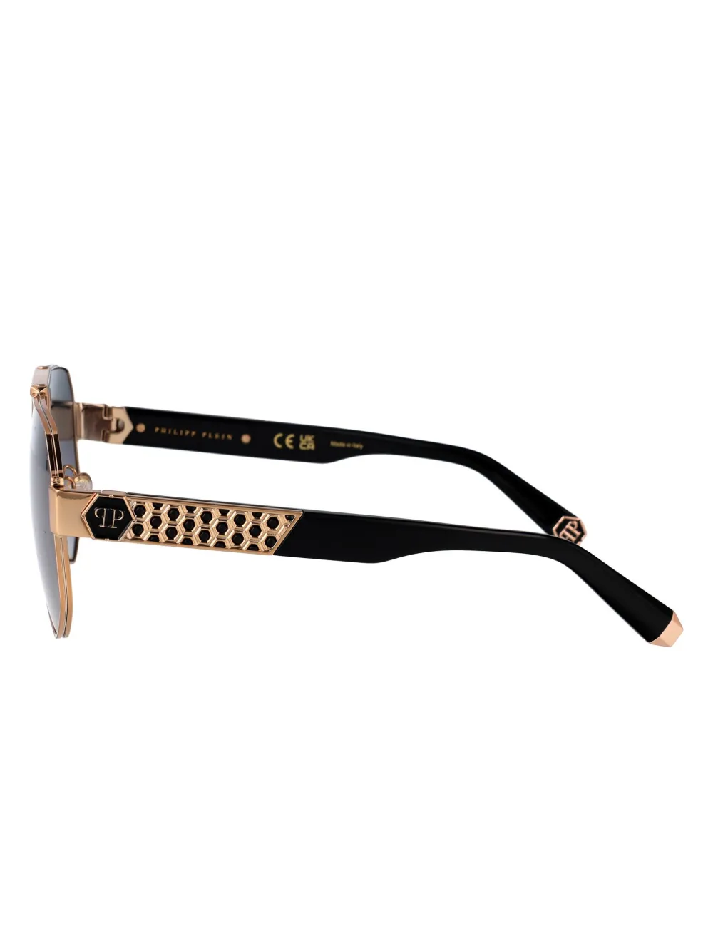 Philipp Plein Eyewear SPP107M08FC GOLD BLACK Goud