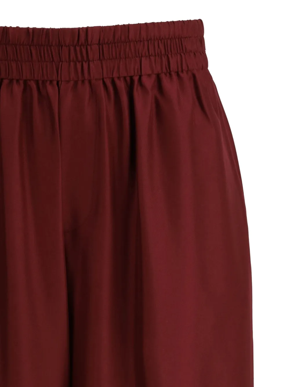 Lisa Yang Zijden broek Rood