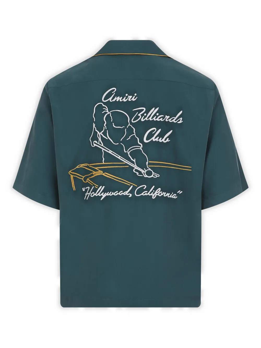 AMIRI Billiards Club Camp shirt - Groen