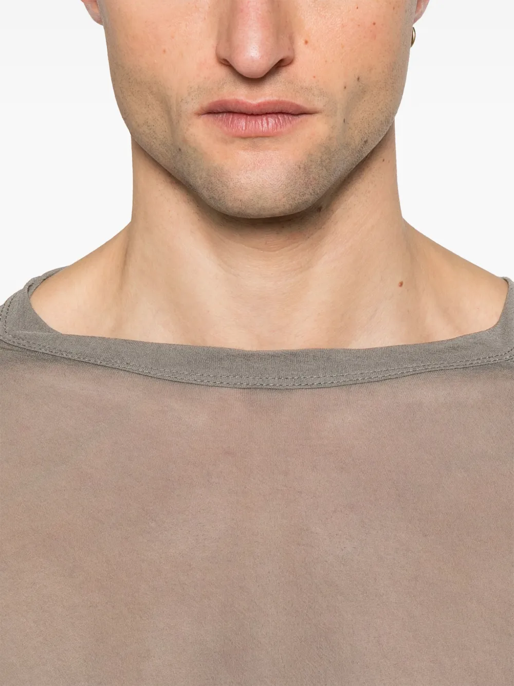 Rick Owens Tommy T-shirt Grijs