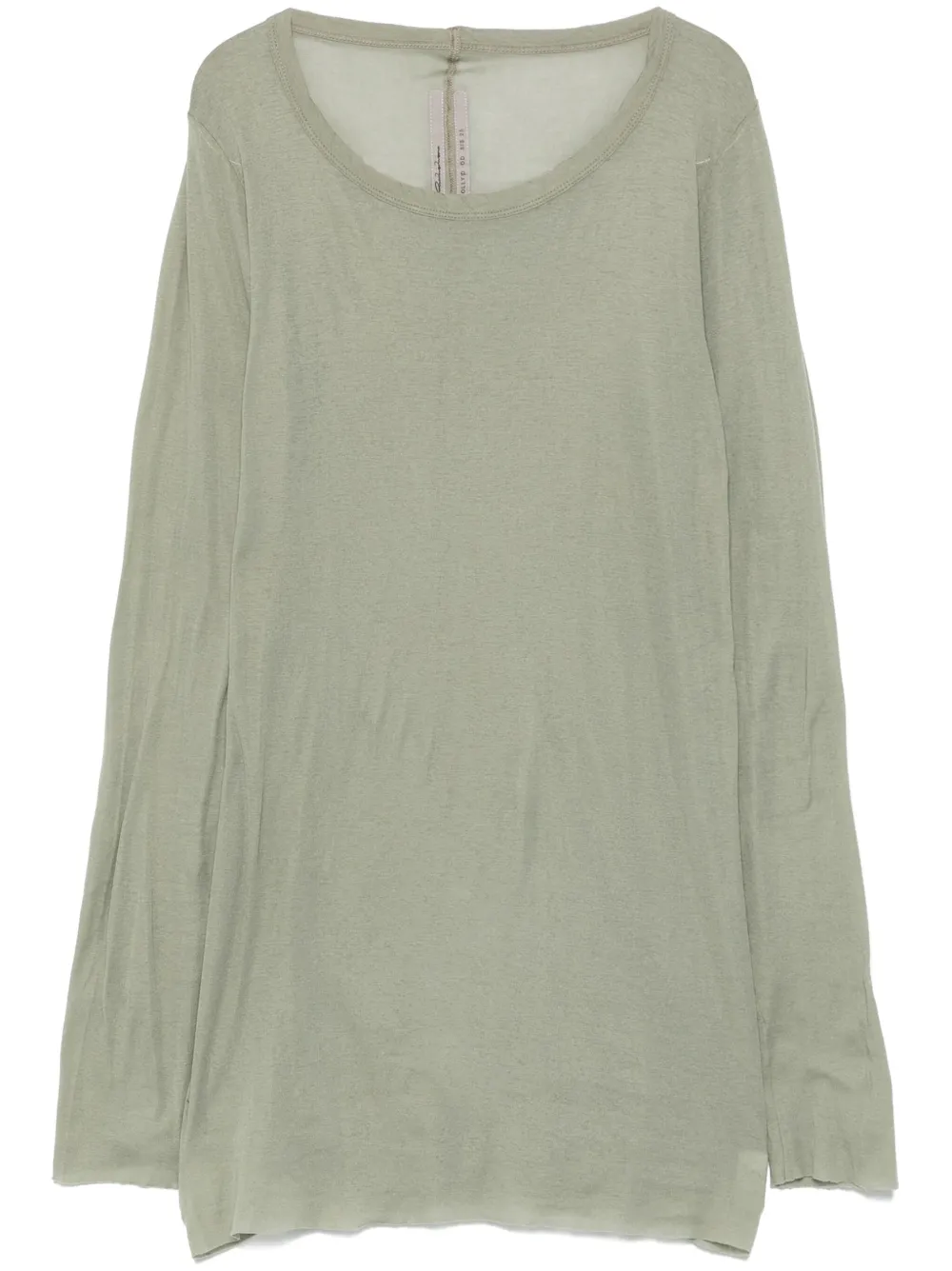 Rick Owens playera Rib LS | verde | Image 1