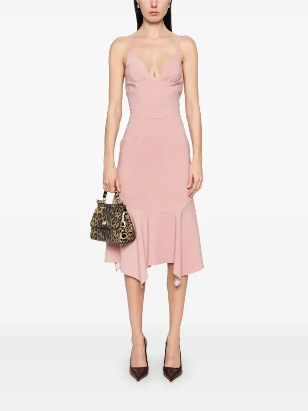 dsquared2 dress pink DSQUARED2 RUNWAY Sequin Embroidery Tulle Mini Dress Pink 12292