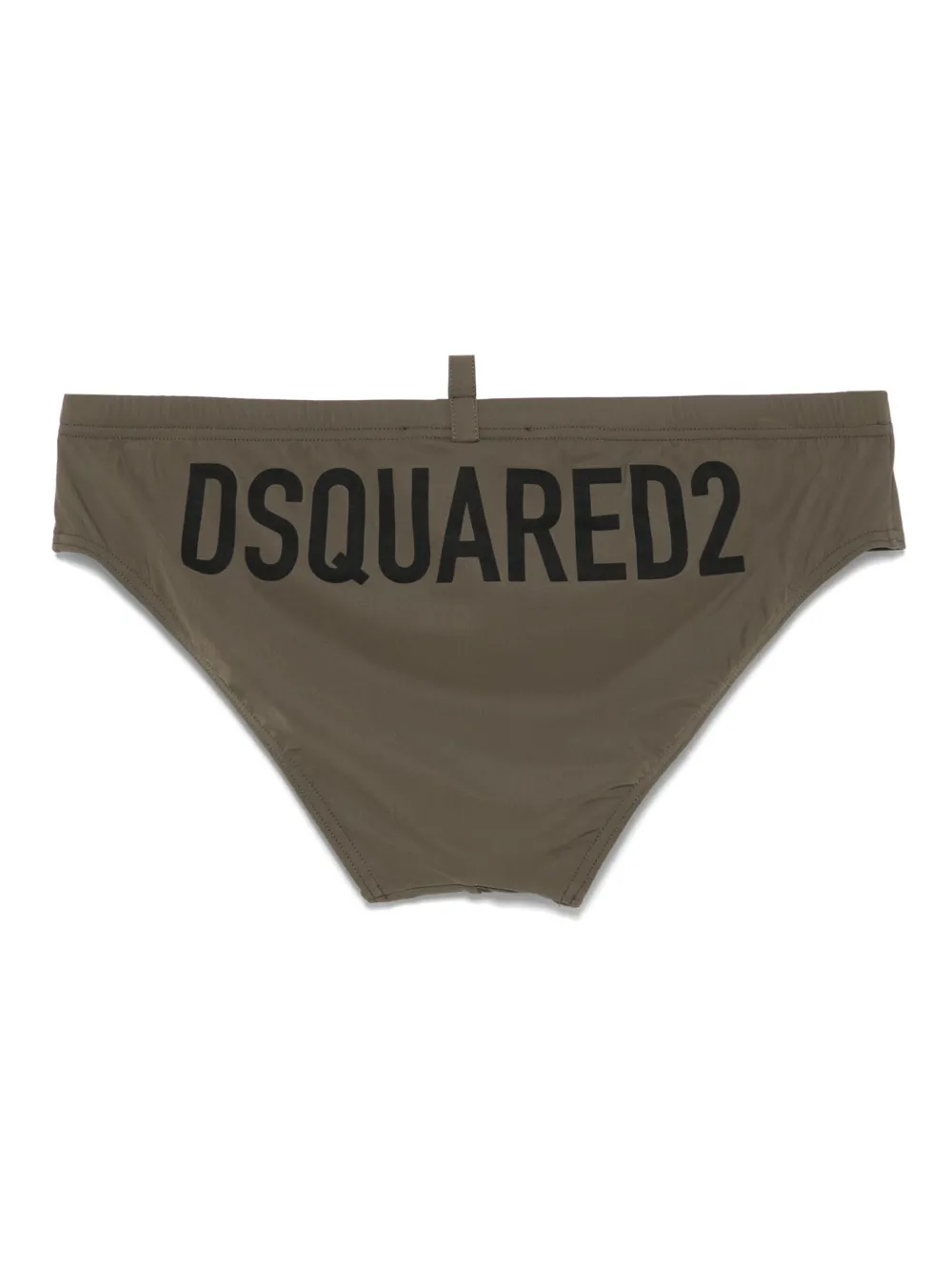 DSQUARED2 Zwembroek met logoprint - Groen