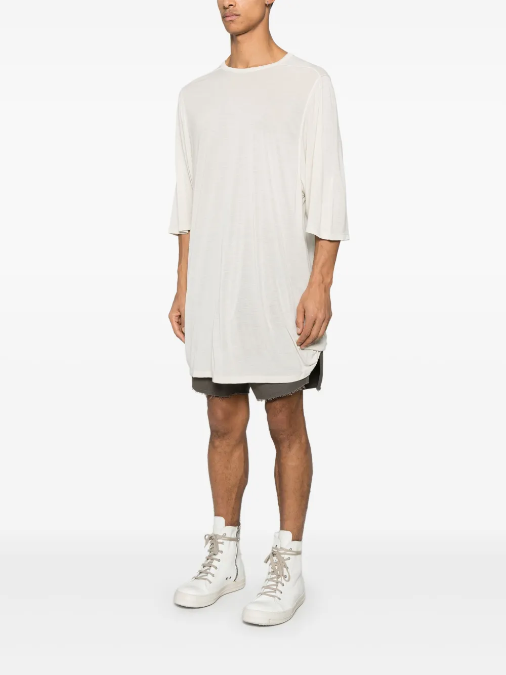 Rick Owens Jumbo T-shirt Beige