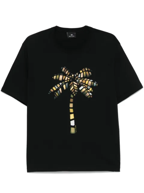 PS Paul Smith palm tree-print T-shirt