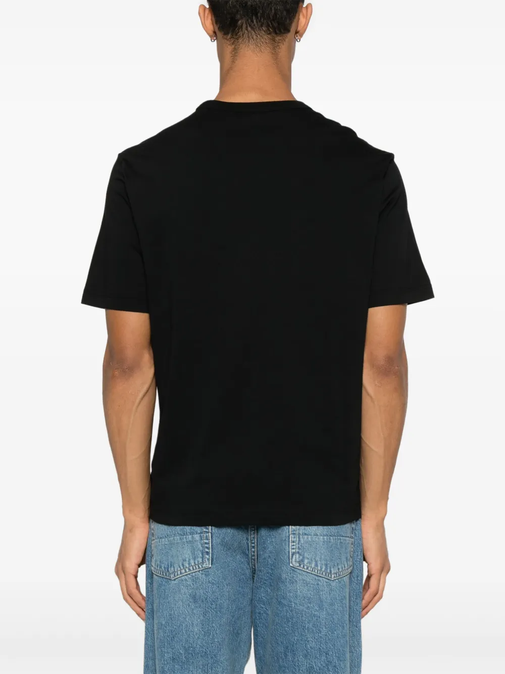 PS Paul Smith T-shirt met palmboomprint Zwart