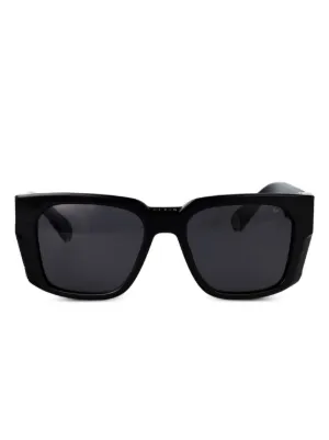 Dolce & Gabbana Eyewear DG Logo Sunglasses | Black | FARFETCH CA