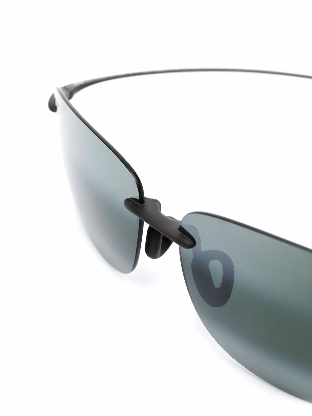 Maui Jim Hema zonnebril met piloten montuur GREY HEMA GREY MATTE
