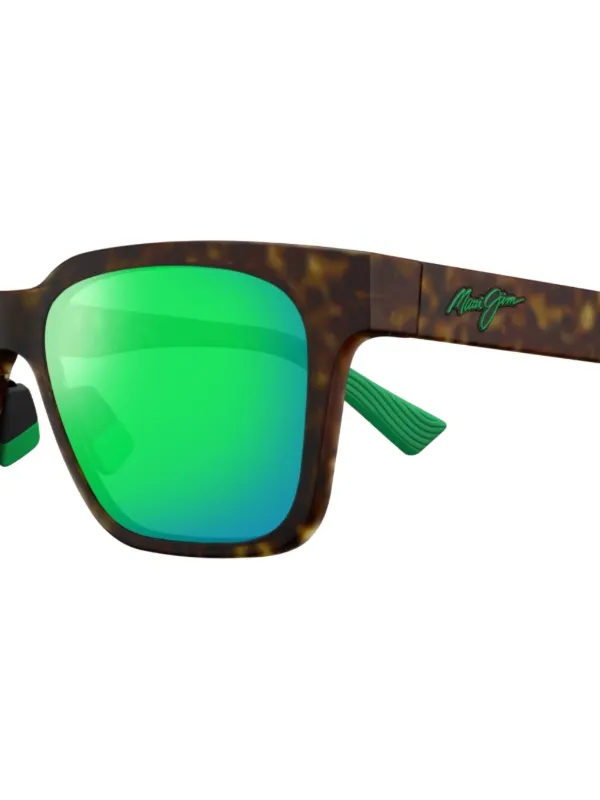 Maui Jim Tortoise Frame Sunglasses with Green Lenses Maui Jim Koko Head 737 Matte Tortoise, H737-10M, 737-02MR  main image 4