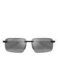 Maui Jim Laulima rectangle sunglasses - Black