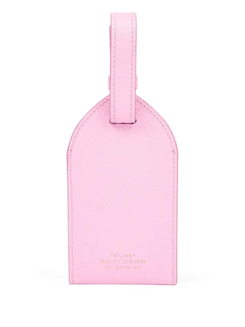 Smythson etiqueta para equipaje