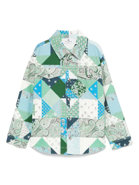 ETRO KIDS veste à imprimé cachemire