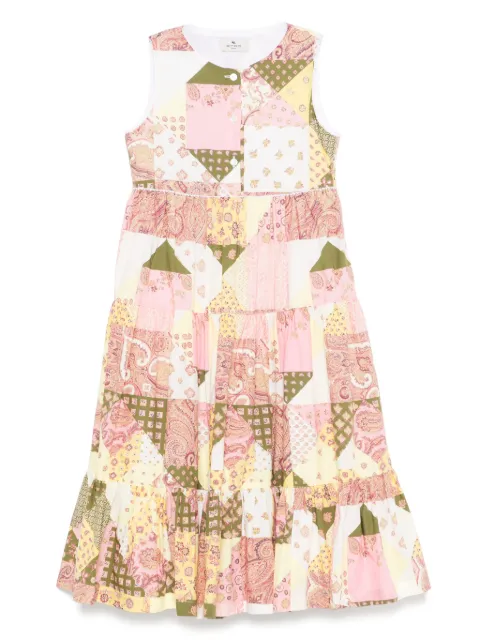 ETRO KIDS paisley-print dress